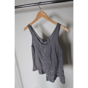 American Eagle embellished top